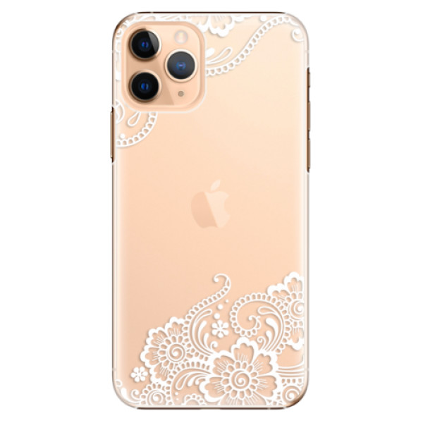 Plastové pouzdro iSaprio - White Lace 02 - iPhone 11 Pro