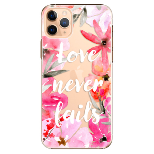 Plastové pouzdro iSaprio - Love Never Fails - iPhone 11 Pro Max