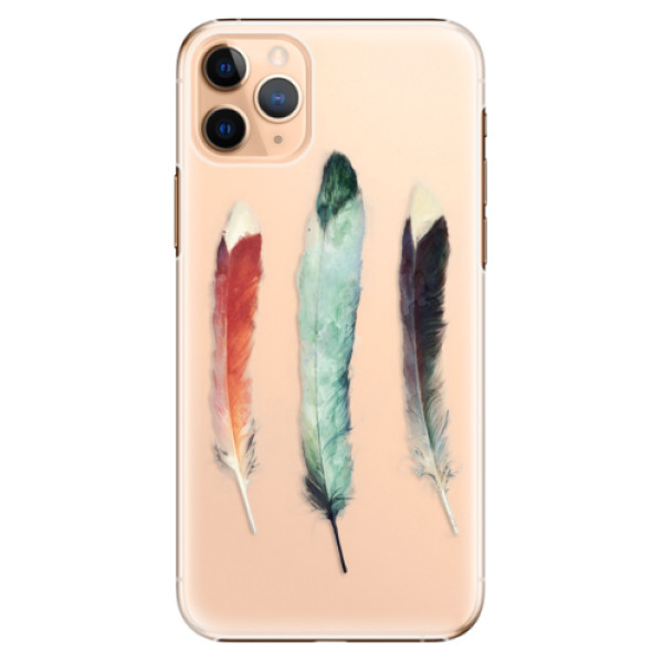 Plastové pouzdro iSaprio - Three Feathers - iPhone 11 Pro Max