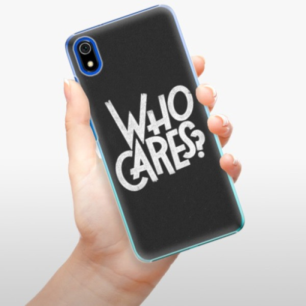 Plastové pouzdro iSaprio - Who Cares na mobil Xiaomi Redmi 7A - poslední kousek za tuto cenu