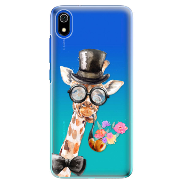 Plastové pouzdro iSaprio - Sir Giraffe - Xiaomi Redmi 7A