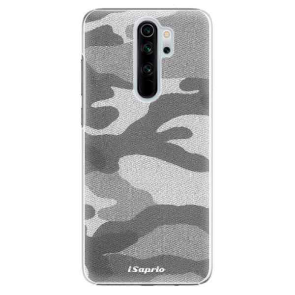 Plastové pouzdro iSaprio - Gray Camuflage 02 - Xiaomi Redmi Note 8 Pro