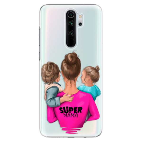 Plastové pouzdro iSaprio - Super Mama - Boy and Girl - Xiaomi Redmi Note 8 Pro