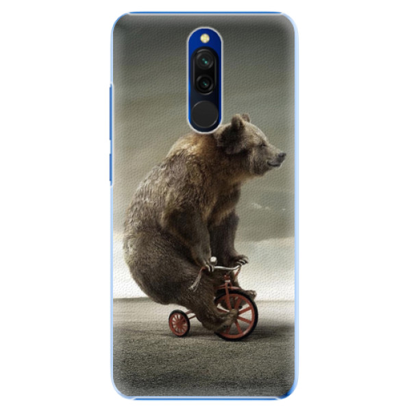 Plastové pouzdro iSaprio - Bear 01 na mobil Xiaomi Redmi 8 (Plastový kryt, obal, pouzdro iSaprio - Bear 01 na mobilní telefon Xiaomi Redmi 8)
