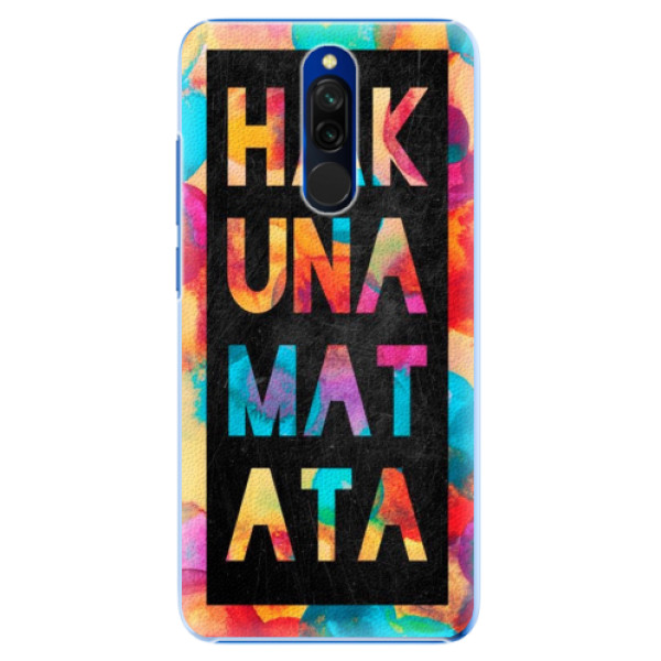 Plastové pouzdro iSaprio - Hakuna Matata 01 - Xiaomi Redmi 8