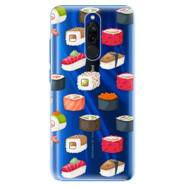 Plastové pouzdro iSaprio - Sushi Pattern - Xiaomi Redmi 8
