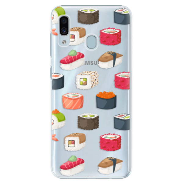 Plastové pouzdro iSaprio - Sushi Pattern - Samsung Galaxy A20