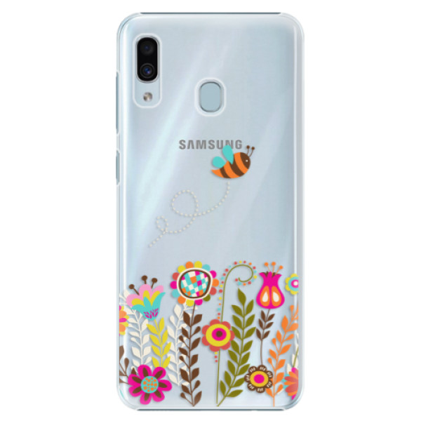 Plastové pouzdro iSaprio - Bee 01 - Samsung Galaxy A20