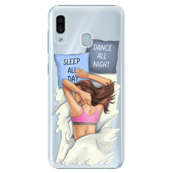 Plastové pouzdro iSaprio - Dance and Sleep - Samsung Galaxy A20