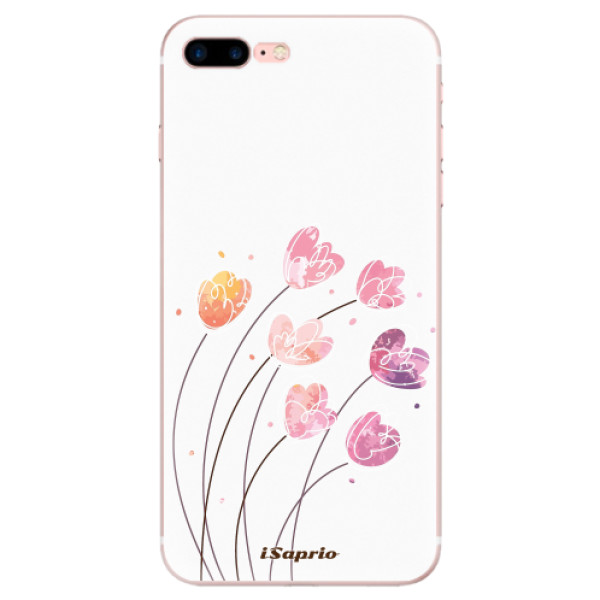Silikonové odolné pouzdro iSaprio - Flowers 14 na mobil Apple iPhone 7 Plus (Silikonový kryt, obal, pouzdro iSaprio - Flowers 14 na mobilní telefon Apple iPhone 7 Plus)