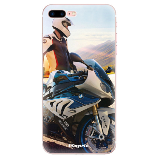 Odolné silikonové pouzdro iSaprio - Motorcycle 10 - iPhone 7 Plus