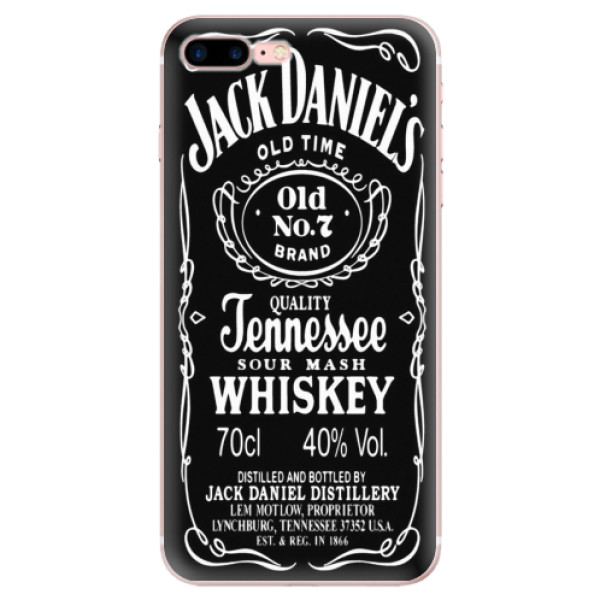 Odolné silikonové pouzdro iSaprio - Jack Daniels - iPhone 7 Plus