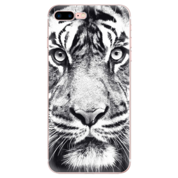 Silikonové odolné pouzdro iSaprio - Tiger Face na mobil Apple iPhone 7 Plus (Silikonový kryt, obal, pouzdro iSaprio - Tiger Face na mobilní telefon Apple iPhone 7 Plus)