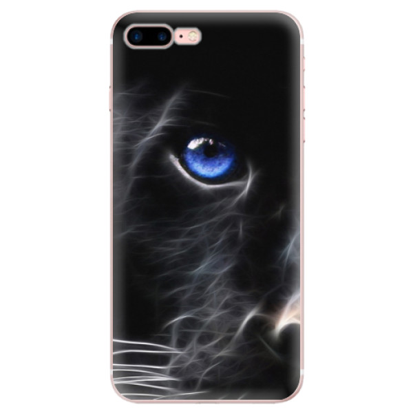 Silikonové odolné pouzdro iSaprio - Black Puma na mobil Apple iPhone 7 Plus (Silikonový kryt, obal, pouzdro iSaprio - Black Puma na mobilní telefon Apple iPhone 7 Plus)