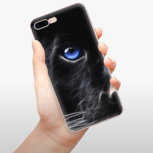 Silikonové pouzdro iSaprio - Apple iPhone 7 Plus - Black Puma