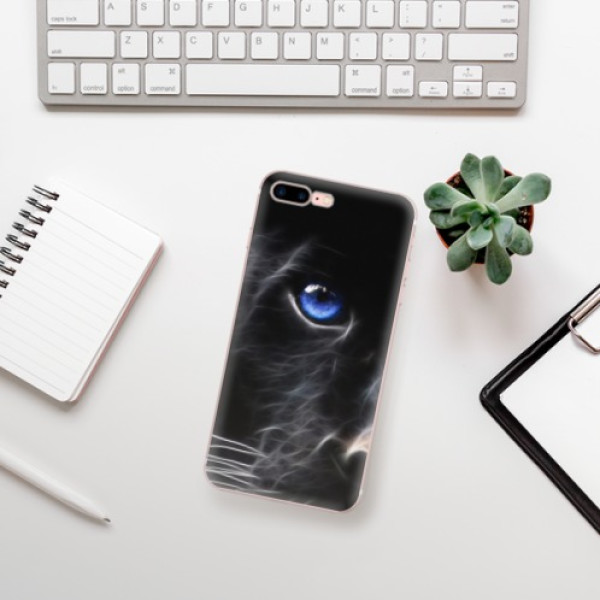 Silikonové pouzdro iSaprio - Apple iPhone 7 Plus - Black Puma