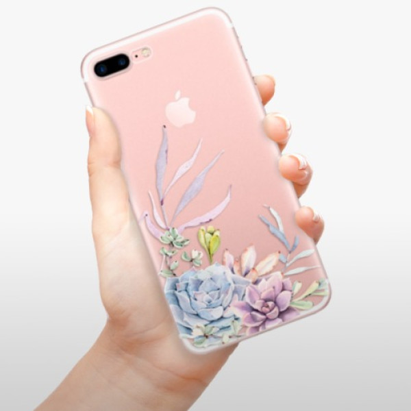 Silikonové pouzdro iSaprio - Apple iPhone 7 Plus - Succulent 01