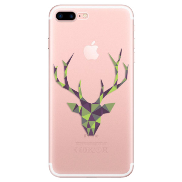 Odolné silikonové pouzdro iSaprio - Deer Green - iPhone 7 Plus