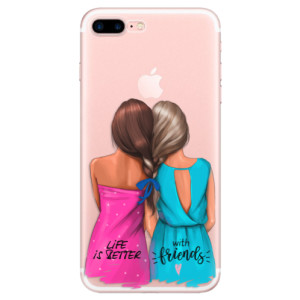 Silikonové pouzdro iSaprio - Apple iPhone 7 Plus - Best Friends