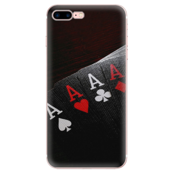 Silikonové odolné pouzdro iSaprio - Poker na mobil Apple iPhone 7 Plus (Silikonový kryt, obal, pouzdro iSaprio - Poker na mobilní telefon Apple iPhone 7 Plus)