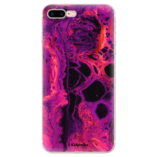 Odolné silikonové pouzdro iSaprio - Abstract Dark 01 - iPhone 7 Plus