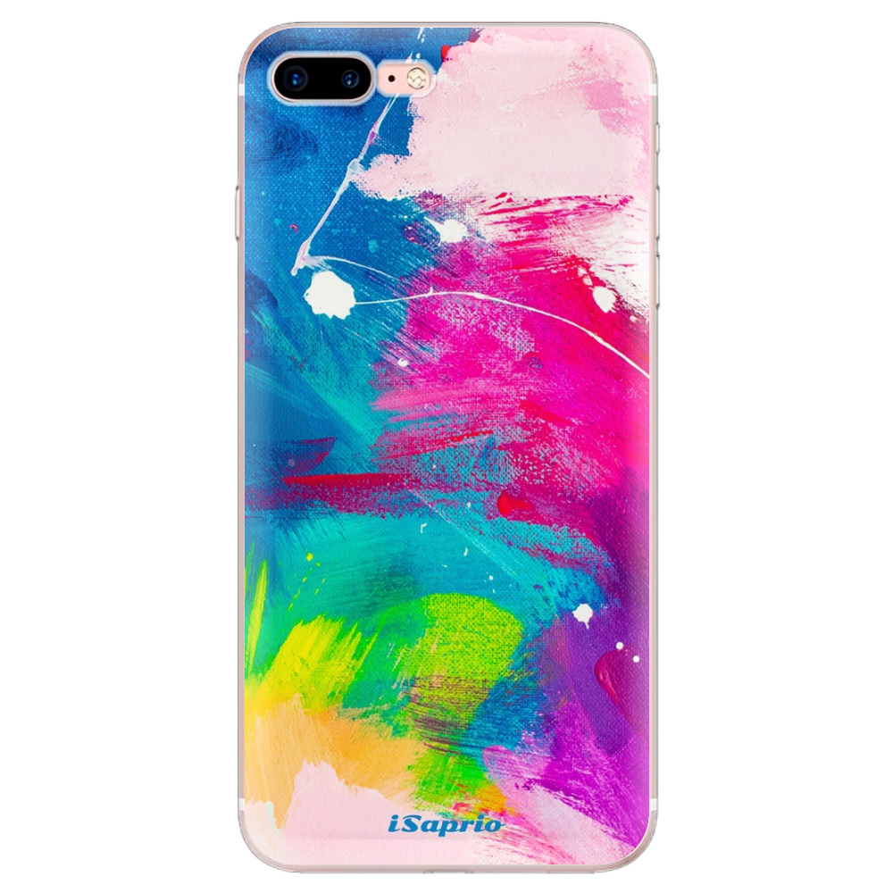 Odolné silikonové pouzdro iSaprio - Abstract Paint 03 - iPhone 7 Plus