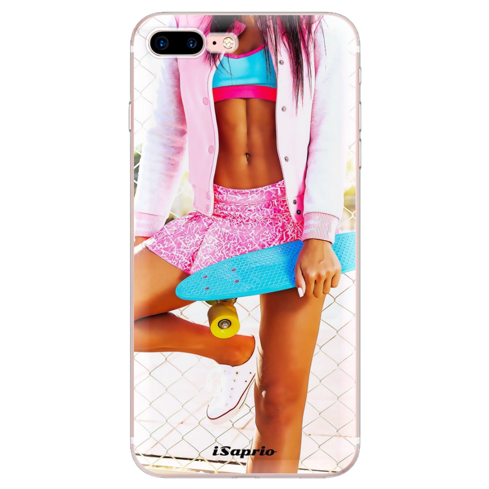 Odolné silikonové pouzdro iSaprio - Skate girl 01 - iPhone 7 Plus