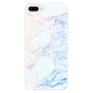 Silikonové pouzdro iSaprio - Apple iPhone 8 Plus - Raibow Marble 10