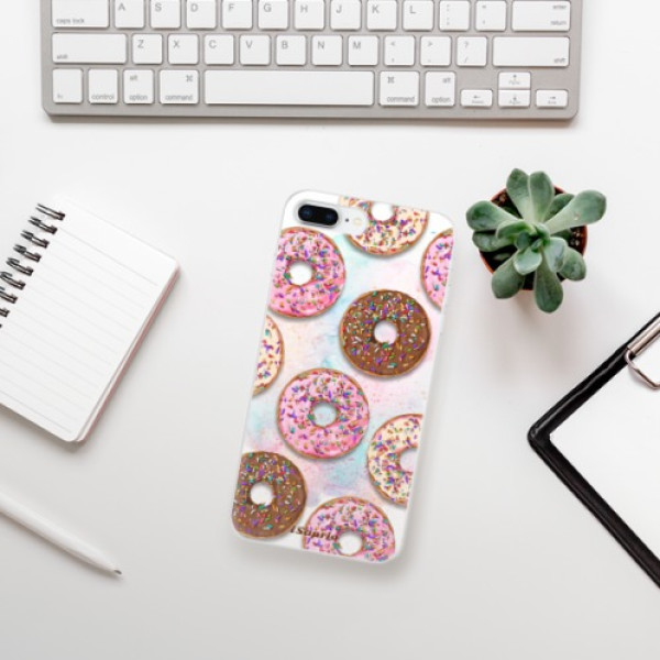 Silikonové pouzdro iSaprio - Apple iPhone 8 Plus - Donuts 11