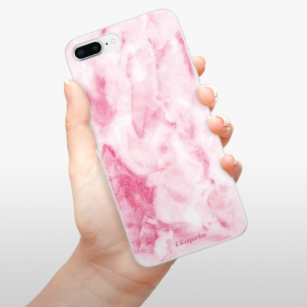 Silikonové pouzdro iSaprio - Apple iPhone 8 Plus - RoseMarble 16