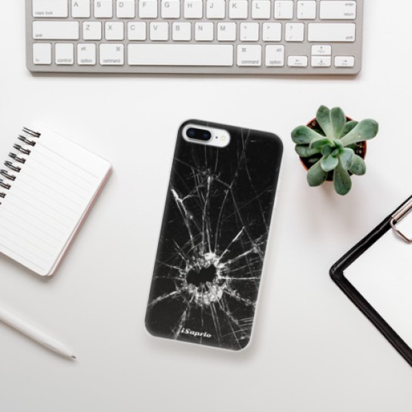 Silikonové pouzdro iSaprio - Apple iPhone 8 Plus - Broken Glass 10
