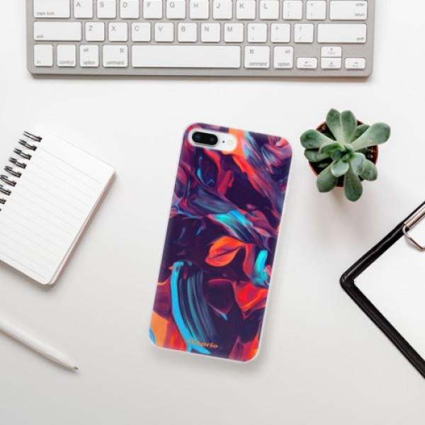 Silikonové pouzdro iSaprio - Apple iPhone 8 Plus - Color Marble 19