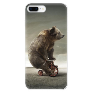 Silikonové pouzdro iSaprio - Apple iPhone 8 Plus - Bear 01