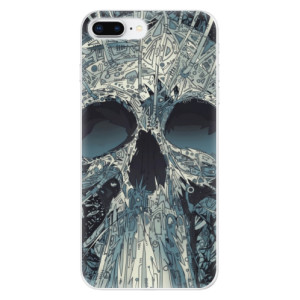 Silikonové pouzdro iSaprio - Apple iPhone 8 Plus - Abstract Skull