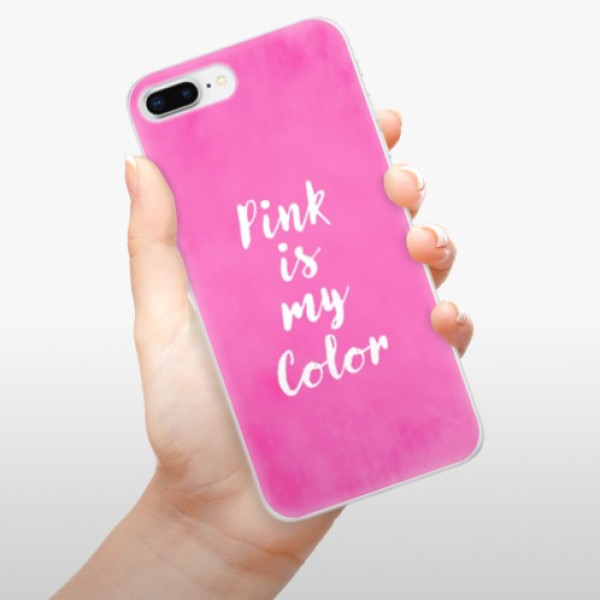 Silikonové pouzdro iSaprio - Apple iPhone 8 Plus - Pink is my color