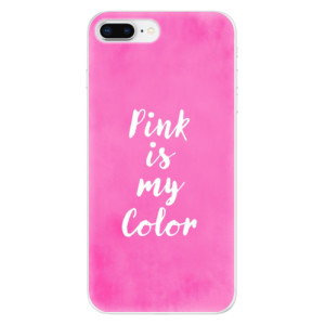 Silikonové pouzdro iSaprio - Apple iPhone 8 Plus - Pink is my color