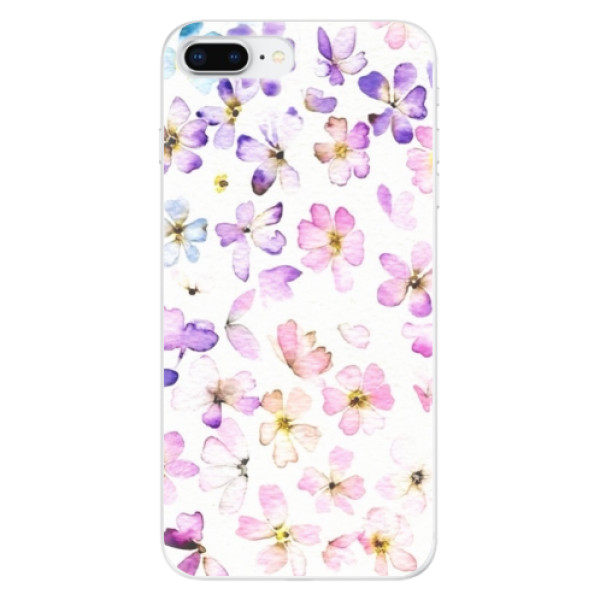 Silikonové odolné pouzdro iSaprio - Wildflowers na mobil Apple iPhone 8 Plus (Silikonový kryt, obal, pouzdro iSaprio - Wildflowers na mobilní telefon Apple iPhone 8 Plus)