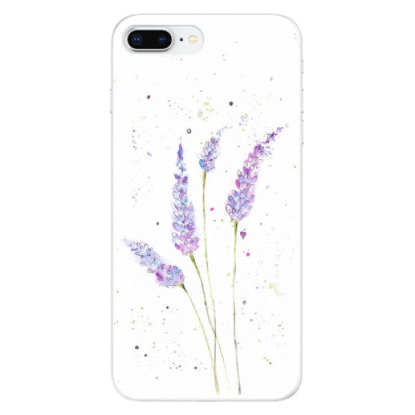 Silikonové odolné pouzdro iSaprio - Lavender na mobil Apple iPhone 8 Plus (Silikonový kryt, obal, pouzdro iSaprio - Lavender na mobilní telefon Apple iPhone 8 Plus)