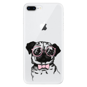 Silikonové pouzdro iSaprio - Apple iPhone 8 Plus - The Pug
