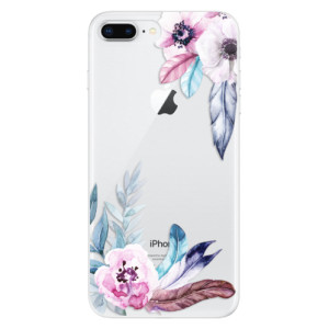 Silikonové pouzdro iSaprio - Apple iPhone 8 Plus - Flower Pattern 04