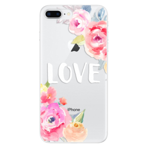 Odolné silikonové pouzdro iSaprio - Love - iPhone 8 Plus