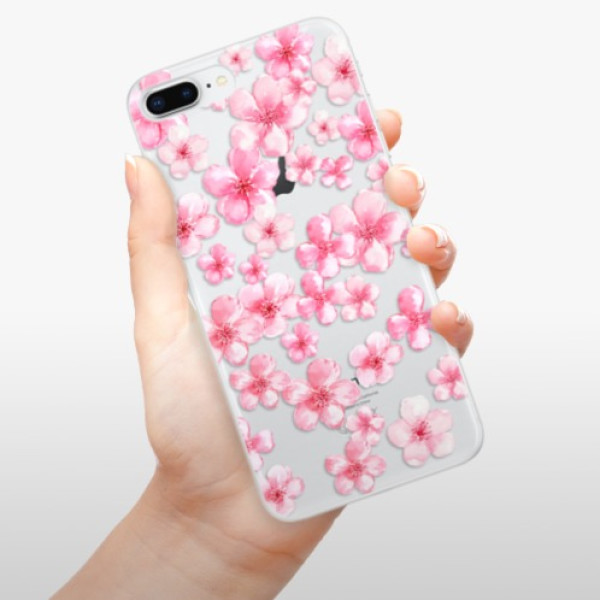 Silikonové pouzdro iSaprio - Apple iPhone 8 Plus - Flower Pattern 05