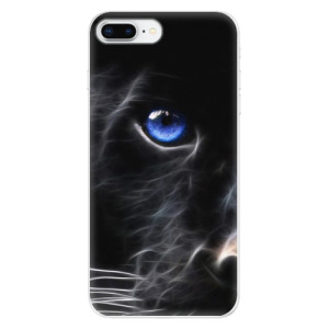 Silikonové pouzdro iSaprio - Apple iPhone 8 Plus - Black Puma
