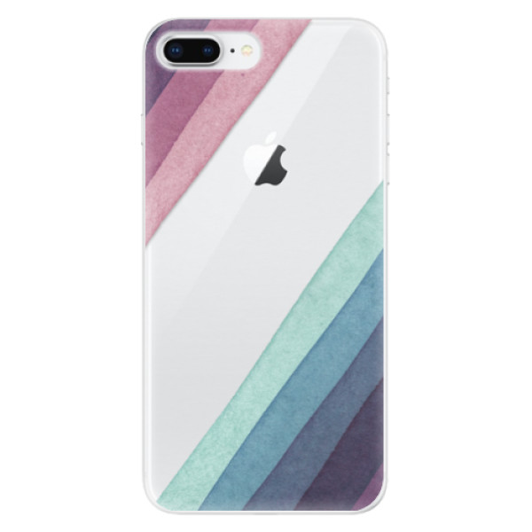 Odolné silikonové pouzdro iSaprio - Glitter Stripes 01 - iPhone 8 Plus