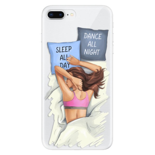 Odolné silikonové pouzdro iSaprio - Dance and Sleep - iPhone 8 Plus