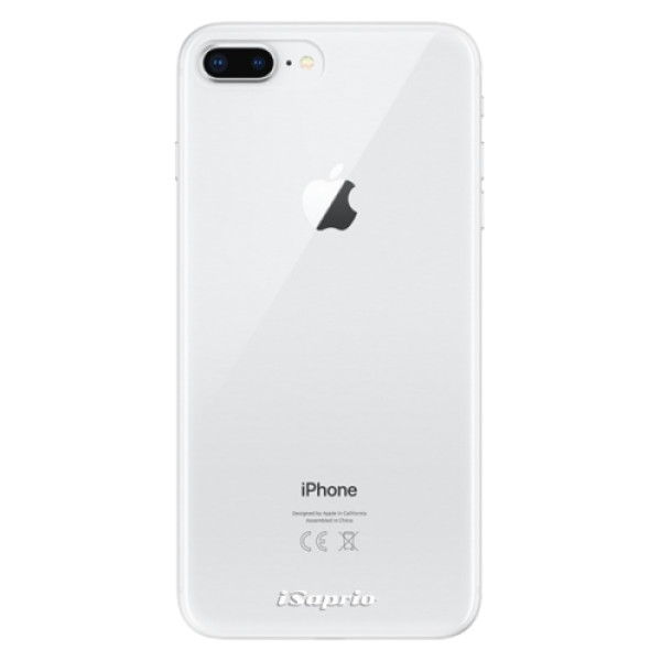 Silikonové odolné pouzdro iSaprio - 4Pure - čiré bez potisku na mobil Apple iPhone 8 Plus (Silikonový kryt, obal, pouzdro iSaprio - 4Pure - čiré bez potisku na mobilní telefon Apple iPhone 8 Plus)