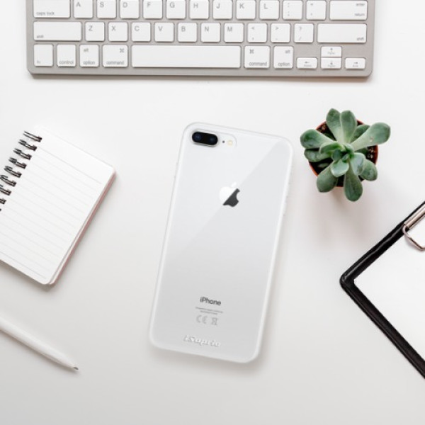 Silikonové pouzdro iSaprio - Apple iPhone 8 Plus - 4Pure čiré