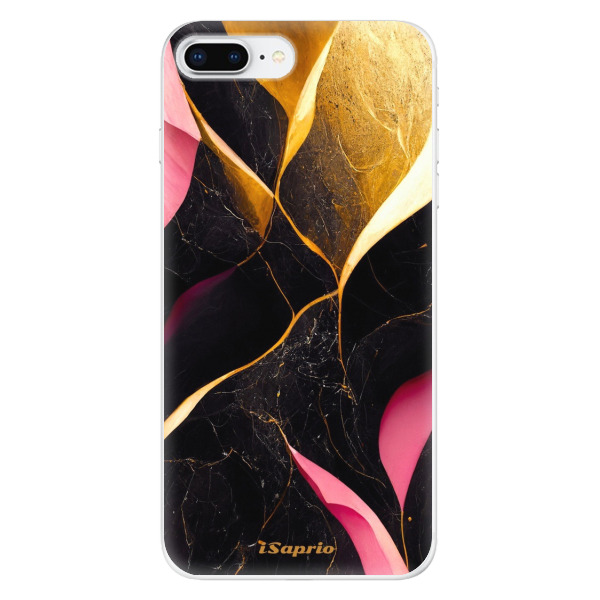 Odolné silikonové pouzdro iSaprio - Gold Pink Marble - iPhone 8 Plus