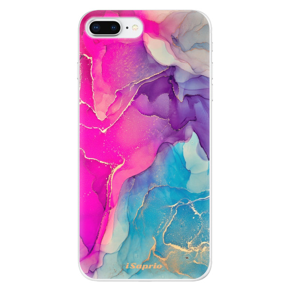 Odolné silikonové pouzdro iSaprio - Purple Ink - iPhone 8 Plus