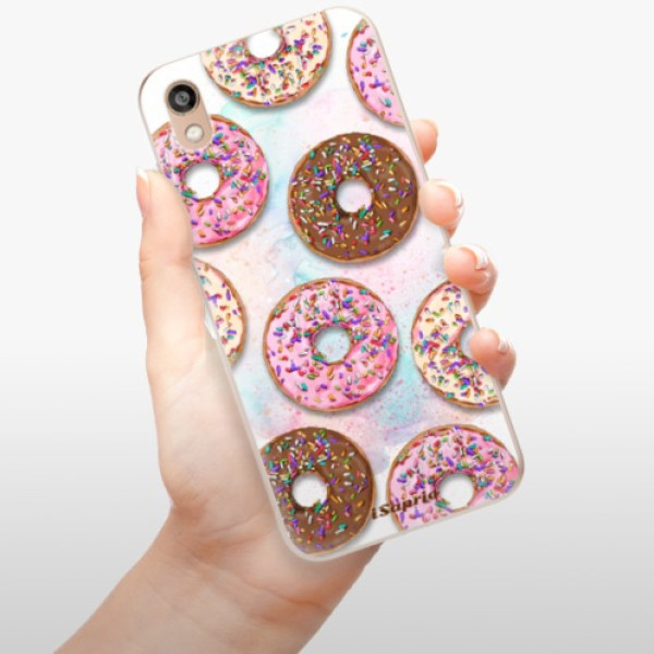 Silikonové pouzdro iSaprio - Honor 8S - Donuts 11